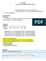 Business Statistics 3rd Unit