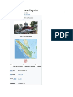 2022 Sumatra Earthquake: Jump To Navigation Jump To Search
