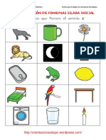 Identificación Fonemas Sílaba Inicial
