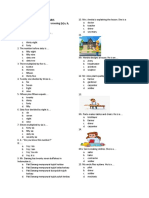 Bahasa Inggris: Choose The Correct Answer by Crossing (X) A, B, C, or D!