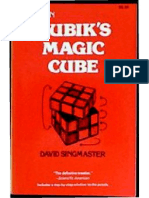 Notes on Rubik s Magic Cube