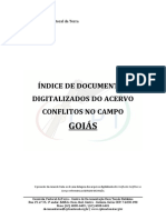 Índice de Documentos - Goiás