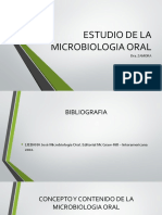 ESTUDIO DE LA MICROBIOLOGIA ORAL
