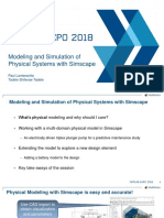 Modeling and Simulation of Physical Systems With Simscape