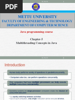 Chapter-5 Multithreading in Java