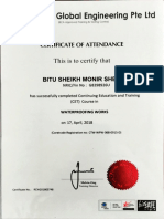 Bitu Singapore Skills Certificate