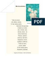 Poemas Mar Selecao Semana Leitura 2013