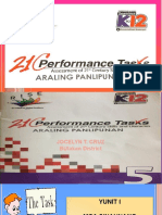 AP 5 Performance Task Matrix