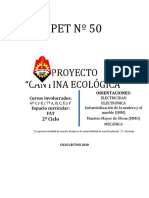 50 - Proyecto - Funcadión Cargil - Cantina Ecológica