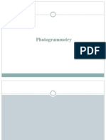 Photogrammetry Techniques and Coordinate Systems