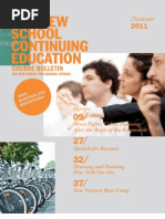 Download The New School  Summer 2011 CE Catalog by The New School SN56236347 doc pdf