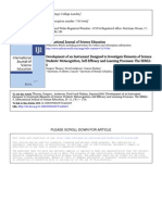 Anderson 2008 - Development of an Instrument Designed to Investigate Elements Of