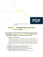 Proceso Cas Nº002-2022