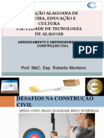 Desafios na gestão de empreendimentos de construção civil