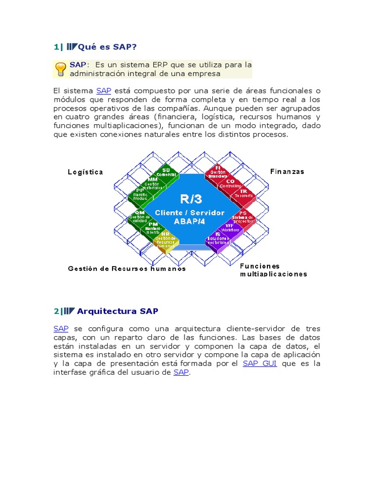 Desarrollo en SAP ABAP: Guía Completa | PDF | Lenguaje de programación ...