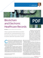 Blockchain and Electronic Healthcare Records (Cybertrust)