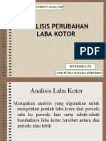 Analisis Laba Kotor