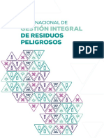 Anexo I Plan Nacional Residuos Peligrosos PNGIRP