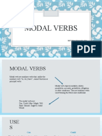 Modal Verbs: Michelle Machado