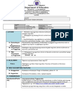 Lesson Exemplar DLP Epp5 Ictelectronic Spreadsheet 1