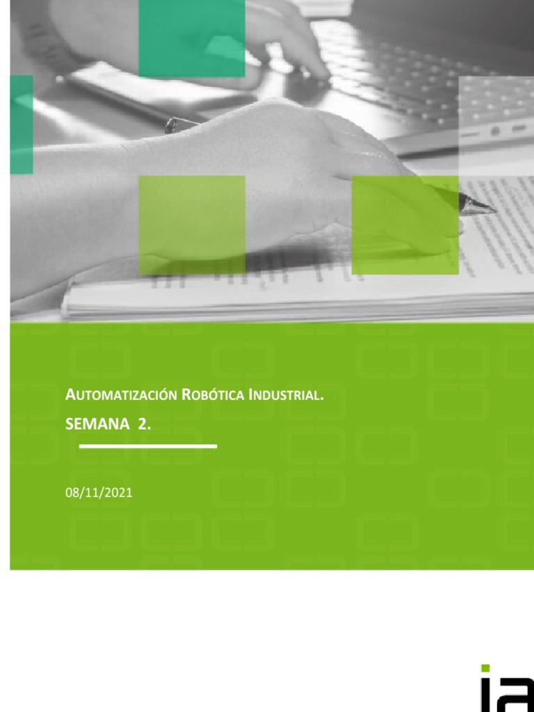 Automatización Robótica Industrial Tarea2. | PDF | Automatización ...