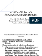 GRUPO. Salud Mental I