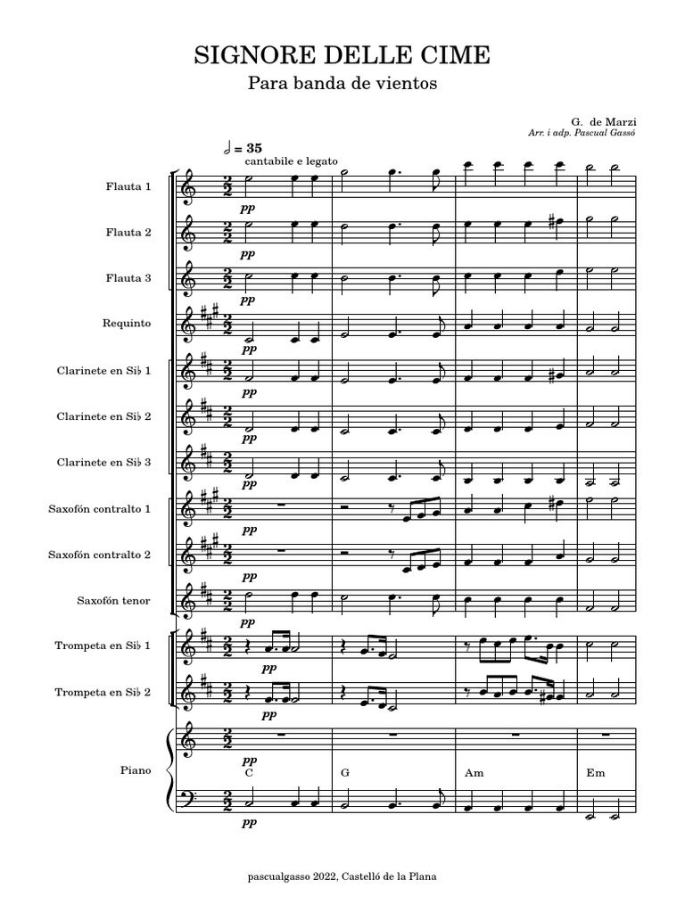 Signore Delle Cime Pdf