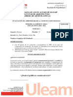 Ensayo Argumentativo - Examen de Comunicacion.