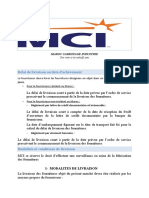 MCI Condition Generale D'achat