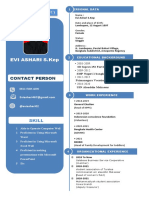 Evi Ashari S.Kep: Curriculum Vitae (VC)