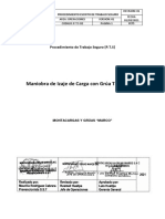 Procedimiento izaje seguro grúa