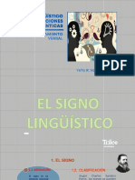 El Signo Lingüístico - Relacion Semantica