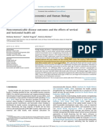 NCDs and Effects of Vertical and Horizontal Health Aid