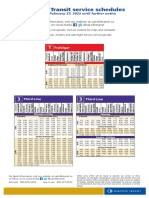 OakvilleTransit Covid19 Schedules Effective 22feb27