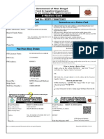 Card No: RKSY-I 2006522602 Beneficiaries Details Instructions On E-Ration Card