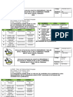 Cedula de Votacion Del Comité de Seguridad y Salud en El Trabajo de La de La Empresa Fidema Movit Saca Por El Periodo