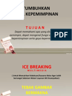 SLIDE PPT DAN ICE BREAKING - TUMBUHKAN JIWA KEPEMIMPINAN