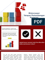 Miskonsepsi Perkembangan Numerasi