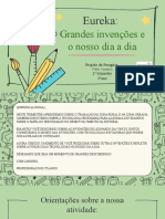 ADAPTADO - Projeto de Pesquisa - 3º Ano - Eureka - Grandes Invenções e o Nosso Dia A Dia