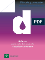Guía para Profesionales de La Salud Ante Situaciones de Duelo 2016.