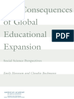 The Consequences of Global Educational Expansion: Social Science Perspectives