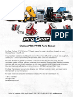 Chelsea PTO 277 Series Parts Manual