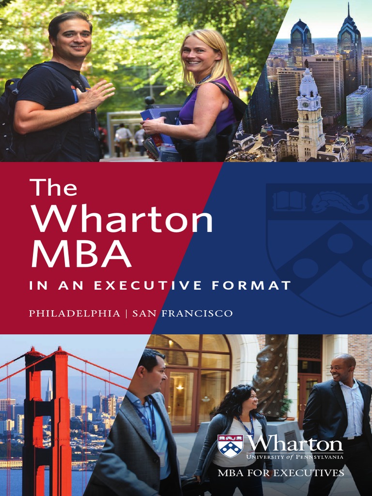 Wharton EMBA 2021  PDF Wharton School Of The University Of