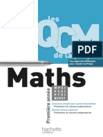 Les QCM de la prépa - Maths - MPSI - PTSI - PCSI - BCPST [BIBLIO-SCIENCES.ORG]