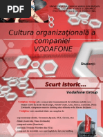 Cultura Organizationala Vodafone