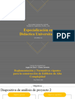 Práctica Docente - Especialización en Didáctica Universitaria. Arq. Eliana Soto