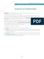 III. Pautas de Análisis de Las Planificaciones