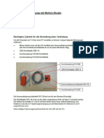 Parameterübertragung Mit Motion-Studio