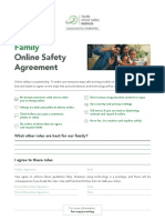 Family: Online Safety Agreement