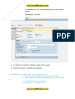 Billing Data of SO Using Oops